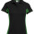 E4525 Women´s Functional Contrast Polo - E4525-Black-Kelly-Green - variant Ls 1000051599