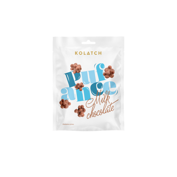 PUFANCE – BIO Extrudovaná kukuřice v mléčné čokoládě 33 g