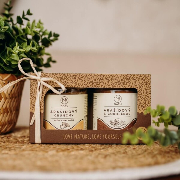 Dárkový set arašídových krémů (2 × 300 g)
