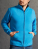 E7971 Men´s Double Fleece Jacket - E7971_Turquoise_Light-Grey-(Solid) - variant Ls 1000236488