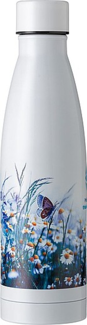 Dvoustěnná nerezová láhev na pití, 500ml Marcelino - Reklamnepredmety