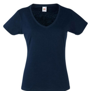 F271N Valueweight V-Neck T Lady-Fit - Reklamnepredmety