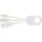 Nabíjecí kabel 4 v 1 z recyklovaného plastu Troop - 12443501_F1 - variant PF 12443501