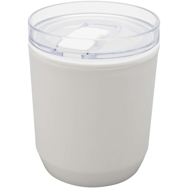 Dvojstěnný kelímek z recyklovaného plastu o objemu 180 ml Hudson
