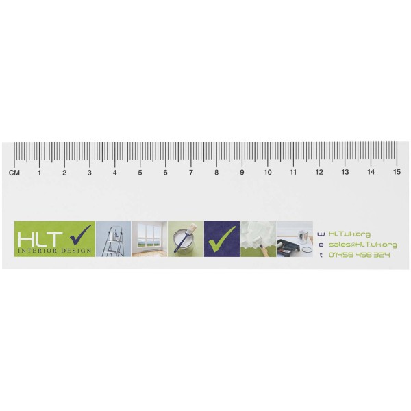 Blok se samolepícími papírky s vytištěným pravítkem Sticky-Mate®