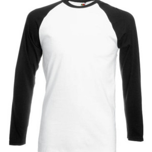 F296 Long Sleeve Baseball T - Reklamnepredmety