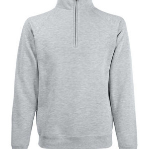 F382 Premium Zip Neck Raglan Sweat - Reklamnepredmety