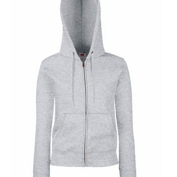 F440N Premium Hooded Sweat Jacket Lady-Fit