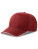 Kšiltovka Recy Five Piping Cap - at129-burgundy-white - variant 