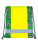 Dětský sportovní batoh Action Line — fluorescenční žlutá 30 x 40 cm