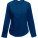 F702 Long Sleeve Poplin Shirt Lady-Fit - F702-Navy - variant Ls 1000061515