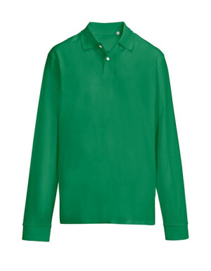 Unisex polo triko s dlouhým rukávem Pacific - Reklamnepredmety