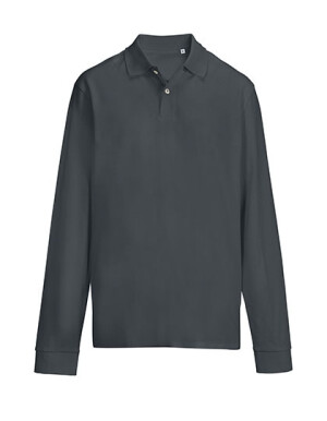 Unisex polo triko s dlouhým rukávem Pacific - Reklamnepredmety