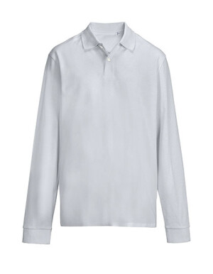 Unisex polo triko s dlouhým rukávem Pacific - Reklamnepredmety