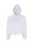 Dámská zkrácená oversize mikina s kapucí - 2548441 - variant