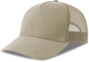 5 panelová Trucker kšiltovka Rapper Suede-S - Reklamnepredmety