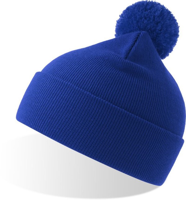 Pletená čepice s bambulí Wind-S Pompom