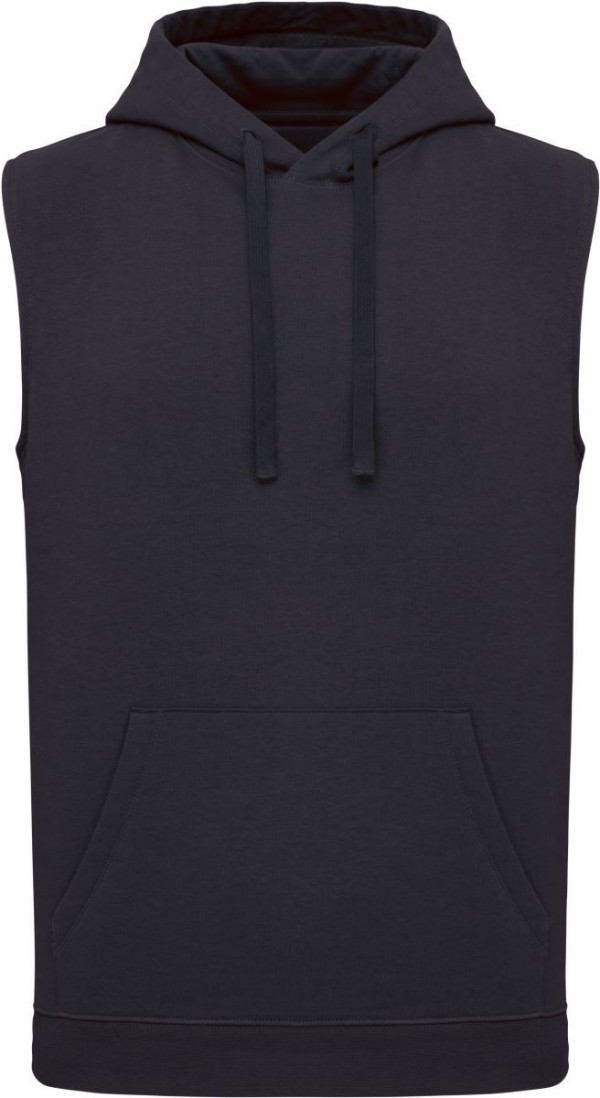 Unisex mikina s kapucí bez rukávů ProAct PA 393