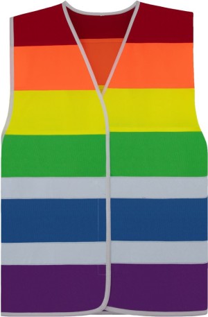 Bezpečnostní vesta NAT - PRIDE - Reklamnepredmety