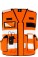 Multifunkční vesta "Tactical" KXTAC – Bonn - ps-76xtac-korntex-kxtac-bonn-orange-front-web - variant