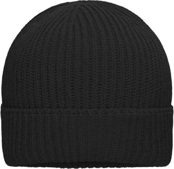 Pletená čepice z bio bavlny MB 7409