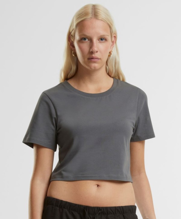 Dámský crop top z těžké bavlny NM 006