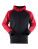 FH340 Panelled Sports Hoodie - FH340_Black_Red_White - variant Ls 1000062845