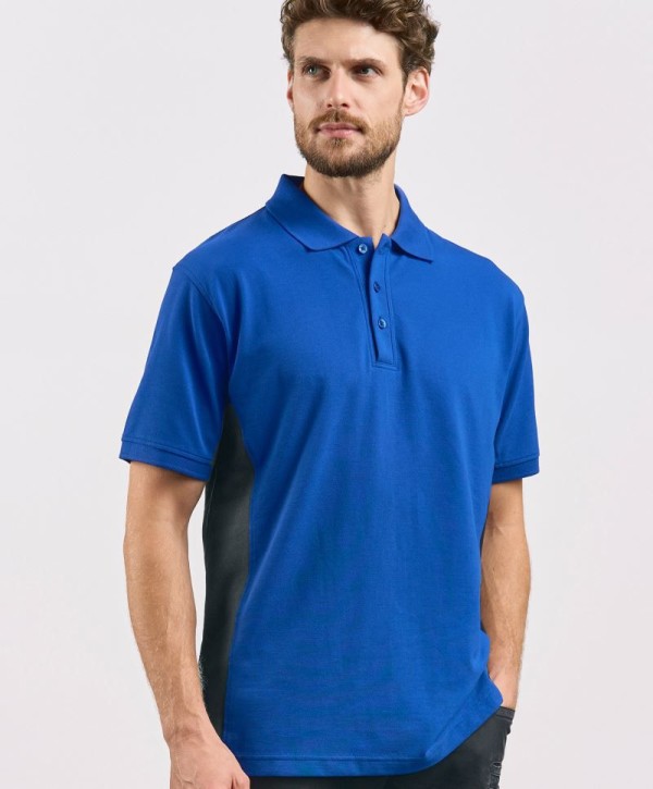 Unisex kontrastní pracovní polo - EXCD 4590