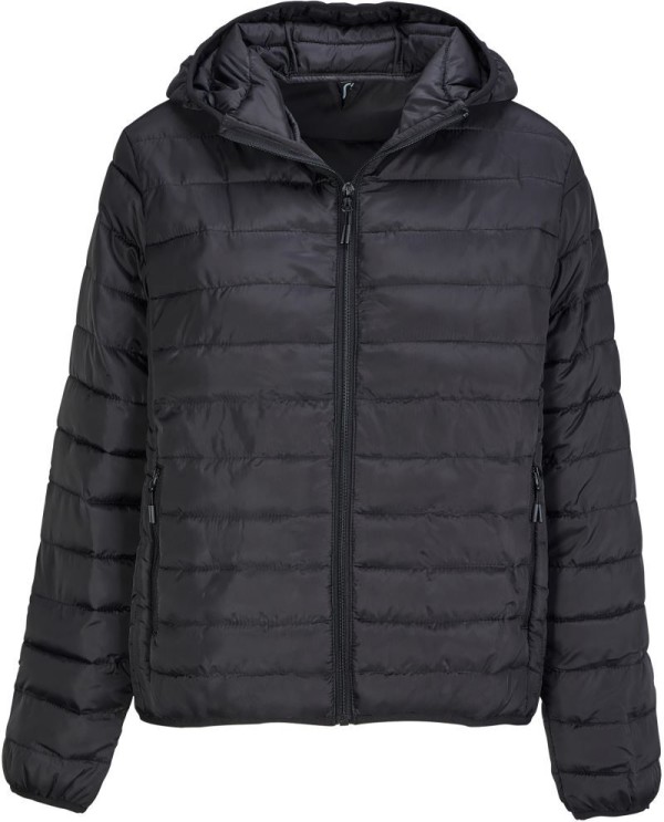 Lehká dámská prošívaná bunda s kapucí "Stream Jacket Women"