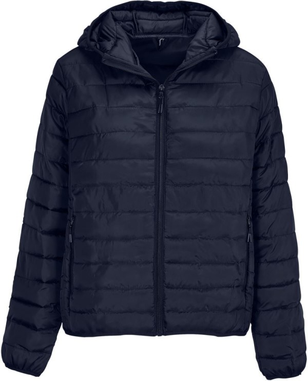Lehká dámská prošívaná bunda s kapucí "Stream Jacket Women"