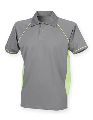 FH370 Mens Piped Performance Polo - Reklamnepredmety