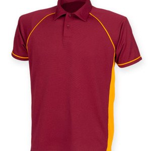 FH370 Mens Piped Performance Polo