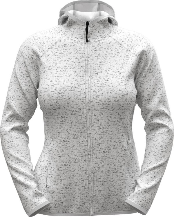 Dámská pletená fleecová bunda s kapucí Lux Knit Fleece Jacket Women