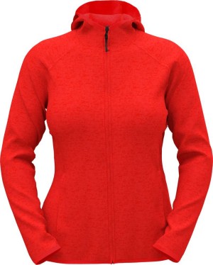 Dámská pletená fleecová bunda s kapucí Lux Knit Fleece Jacket Women - Reklamnepredmety