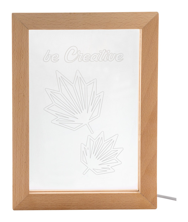 Woodiframe LED světelná trofej