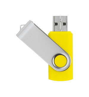 TwistDrive USB flash disk — žlutá 20×58×10 mm