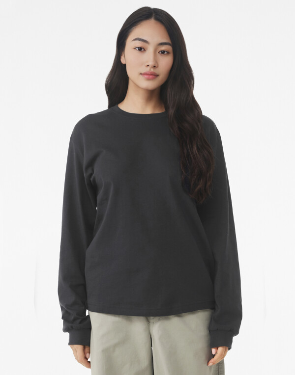 Unisex Heavy Boxy Long Sleeve Tee