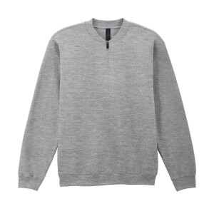 Měkká fleece mikina pro dospělé se 1/4 zipem - Reklamnepredmety