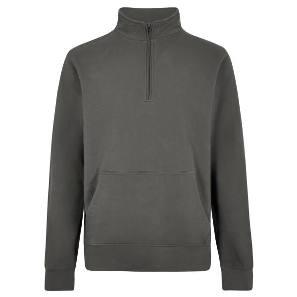 1/4 Zip Pique Sweatshirt