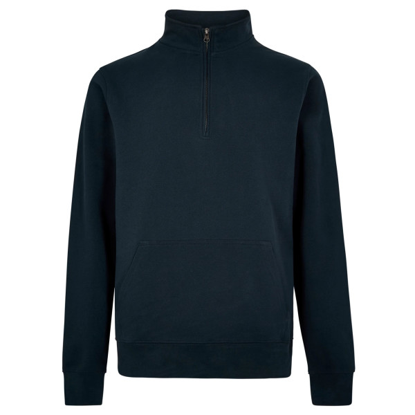 1/4 Zip Pique Sweatshirt