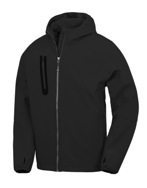 3-Layer Recycled Printable Casual Hooded Softshell - Reklamnepredmety
