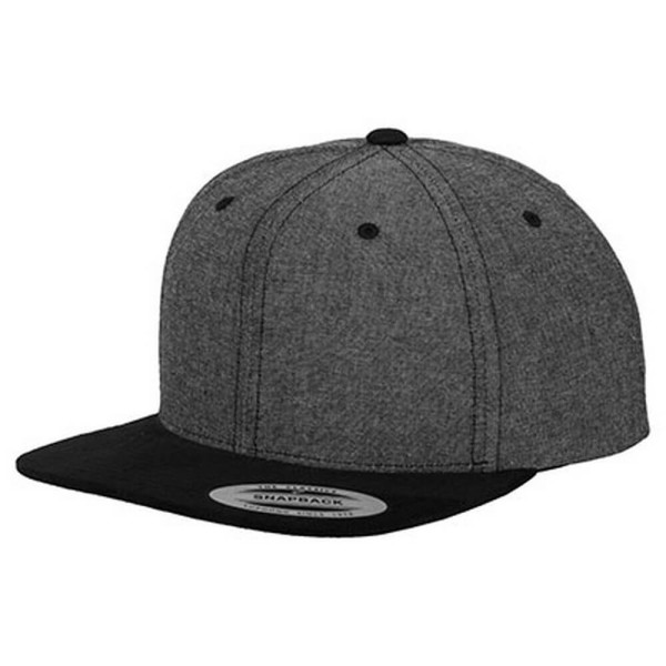 FX6089CH Chambray-Suede Snapback