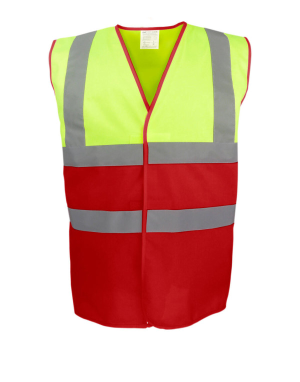 Hi-Vis dvoubarevná vesta