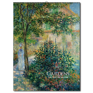 Nástenný kalendár Gardens Impressionism 2025 - Reklamnepredmety