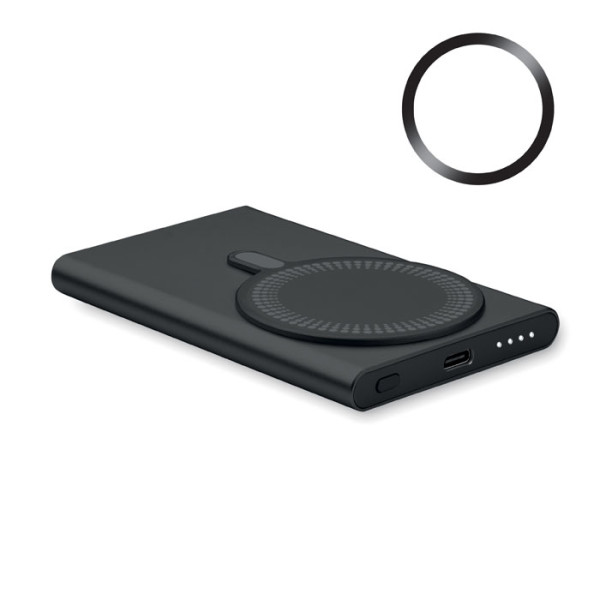 Magnetická bezdrátová nabíječka (15W) a powerbanka (5000 mAh) PAWTT