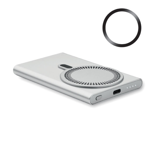 Magnetická bezdrátová nabíječka (15W) a powerbanka (5000 mAh) PAWTT