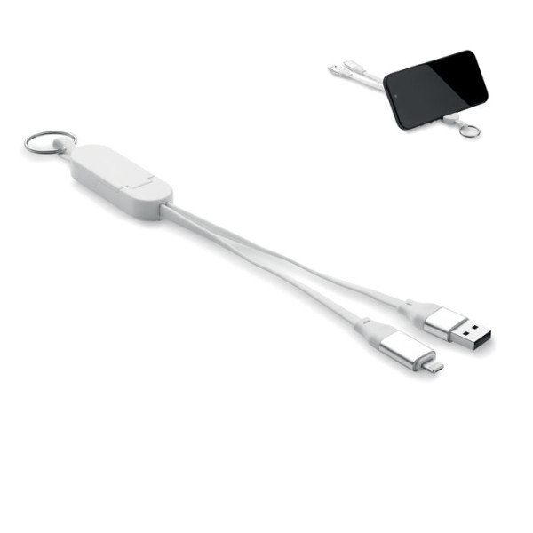 Přívěsek na klíče a nabíjecí 60W kabel CABO