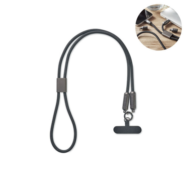 SHAKA šňůrka na telefon, nabíjecí a datový kabel