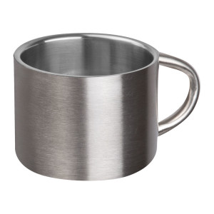 Hrnek na espresso z nerezavějící oceli 80ml - Reklamnepredmety