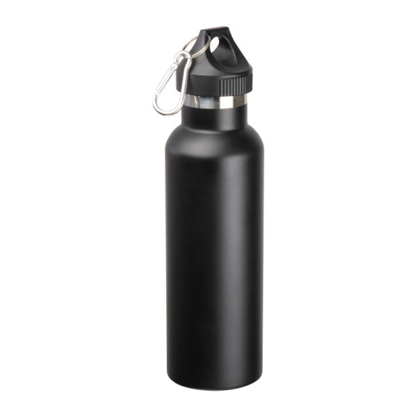 Vakuová láhev s karabinou, matná, 750ml